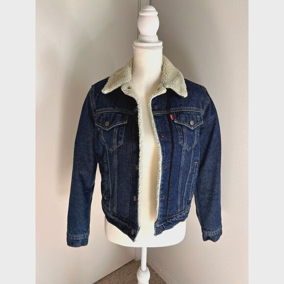 Levi's Trucker Jacket - Sherpa Lined - Picture 1 of 4